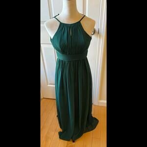 Bridesmaid dress green